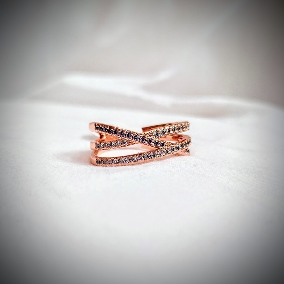 Jewelry - Brand New RBP 4606 Giselle Ring, Amethyst & Lavender Cubic Zirconia, Bomb Party!